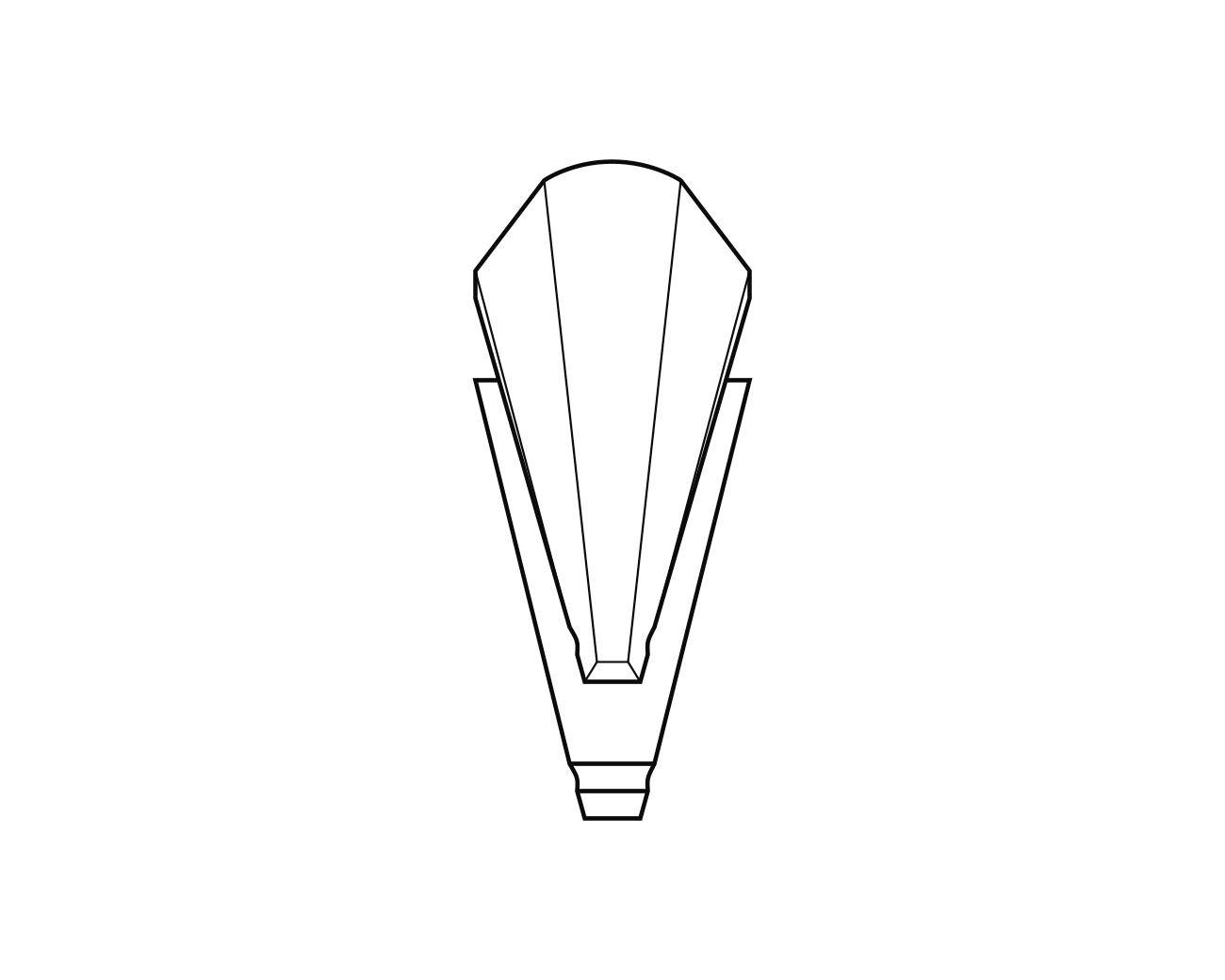 Ideal Tek SM115.SA.1.IT SMD-Pinzette 1 Stück SM115 115mm