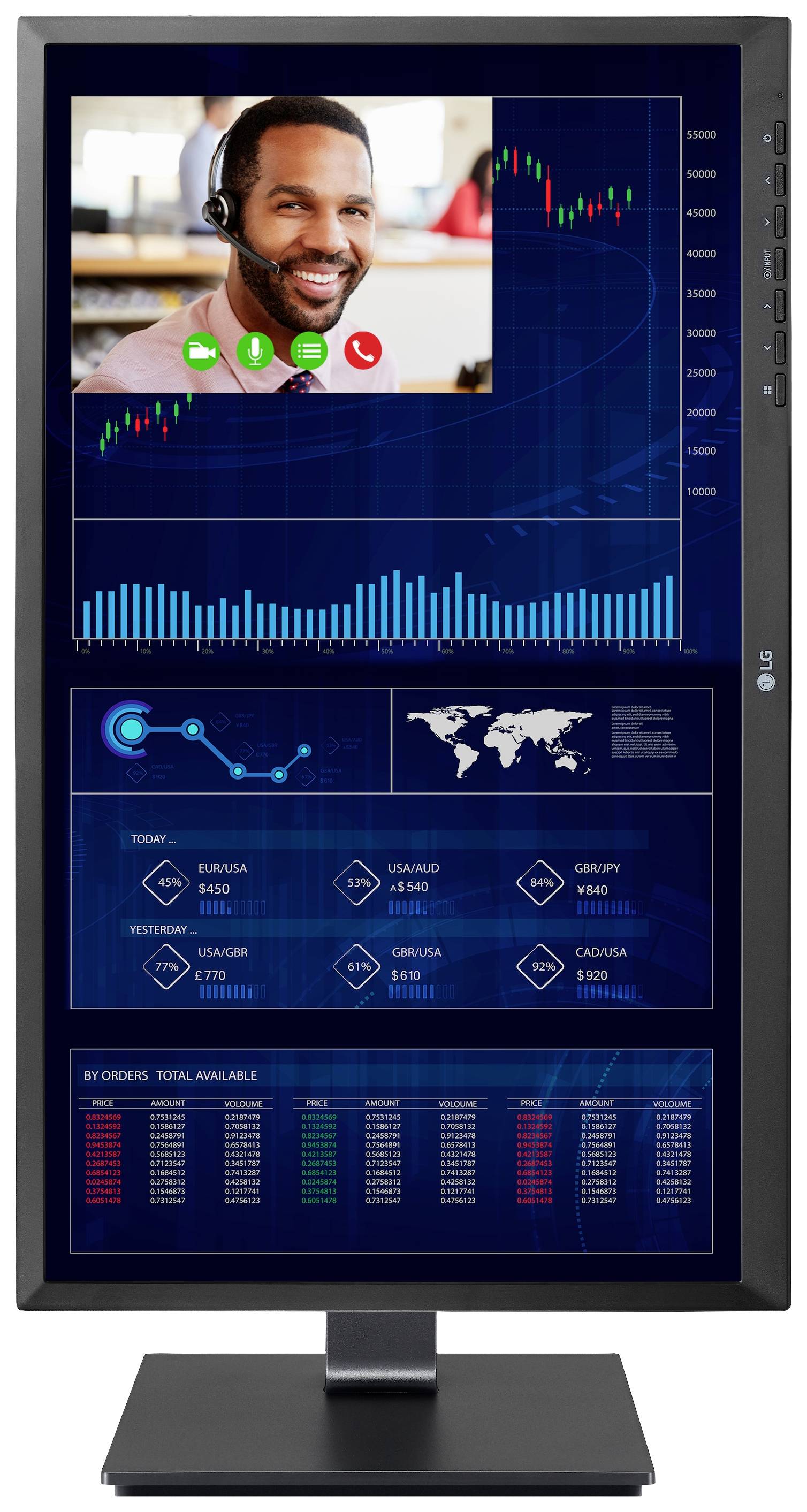 LG Electronics All-in-One Thin Client 24CQ651I-6P.AEU 60.5cm (23.8 Zoll) Full HD Intel® Pentium® N6005 3.3GHz 8GB RAM 256GB SSD