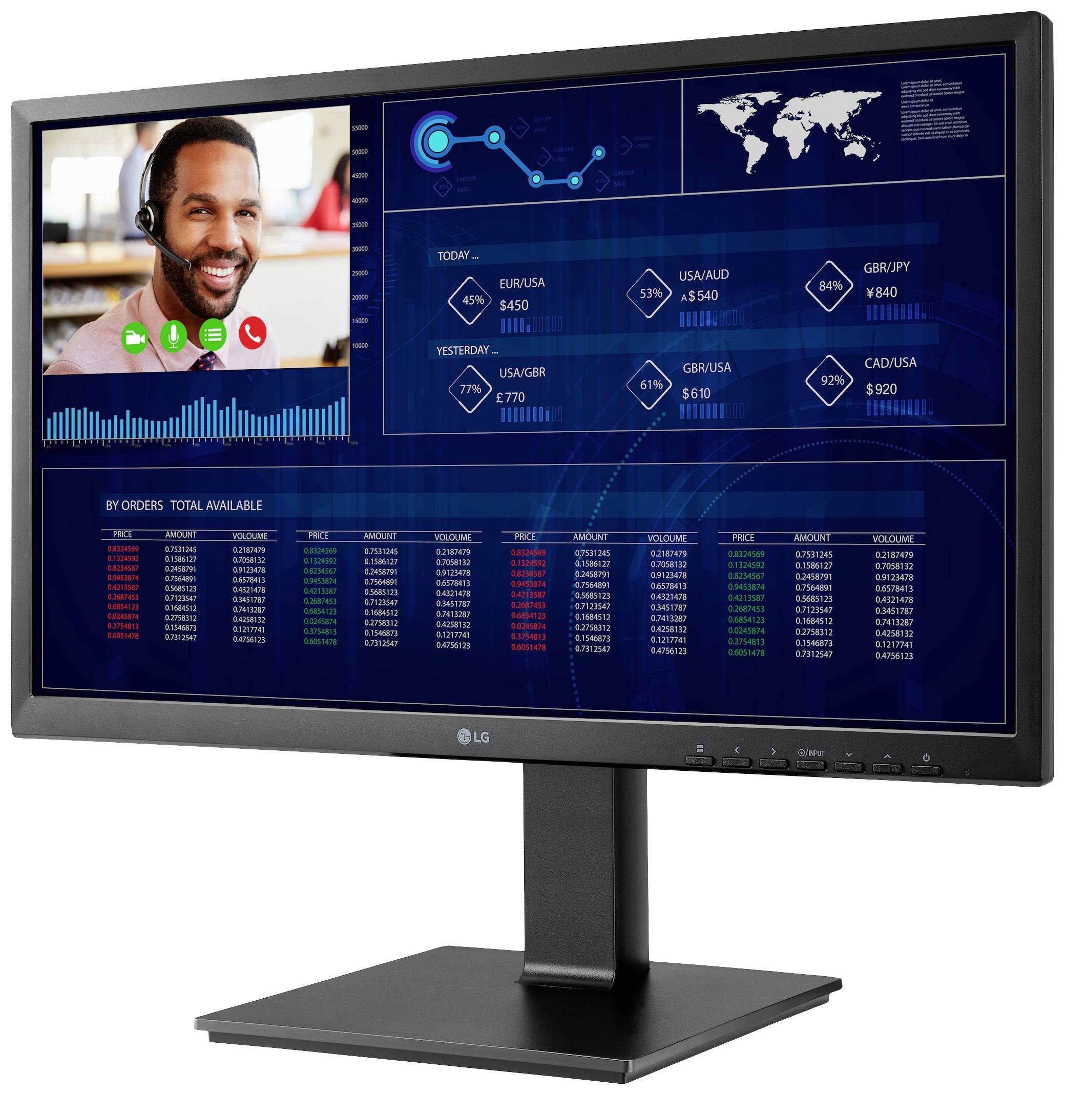 LG Electronics All-in-One Thin Client 24CQ651I-6P.AEU 60.5 cm (23.8 Zoll) Full HD Intel® Pentium® N6005 3.3 GHz 8 GB RAM 256 GB SSD Intel IGE
