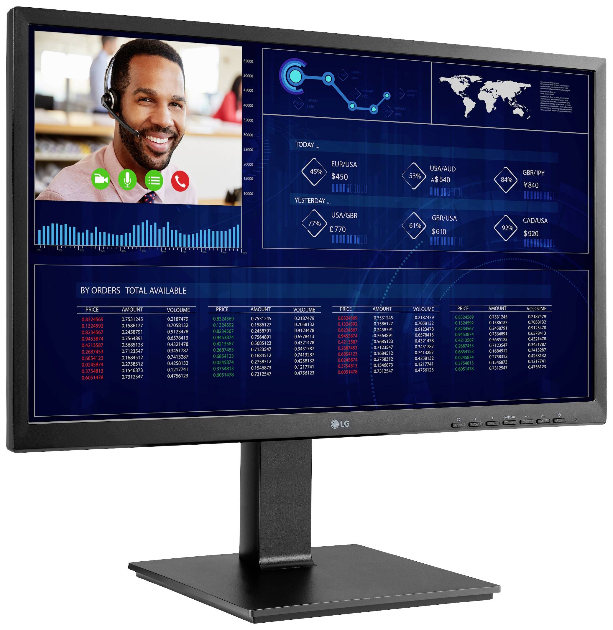 LG Electronics All-in-One Thin Client 24CQ651I-6P.AEU 60.5 cm (23.8 Zoll) Full HD Intel® Pentium® N6005 3.3 GHz 8 GB RAM 256 GB SSD Intel IGE