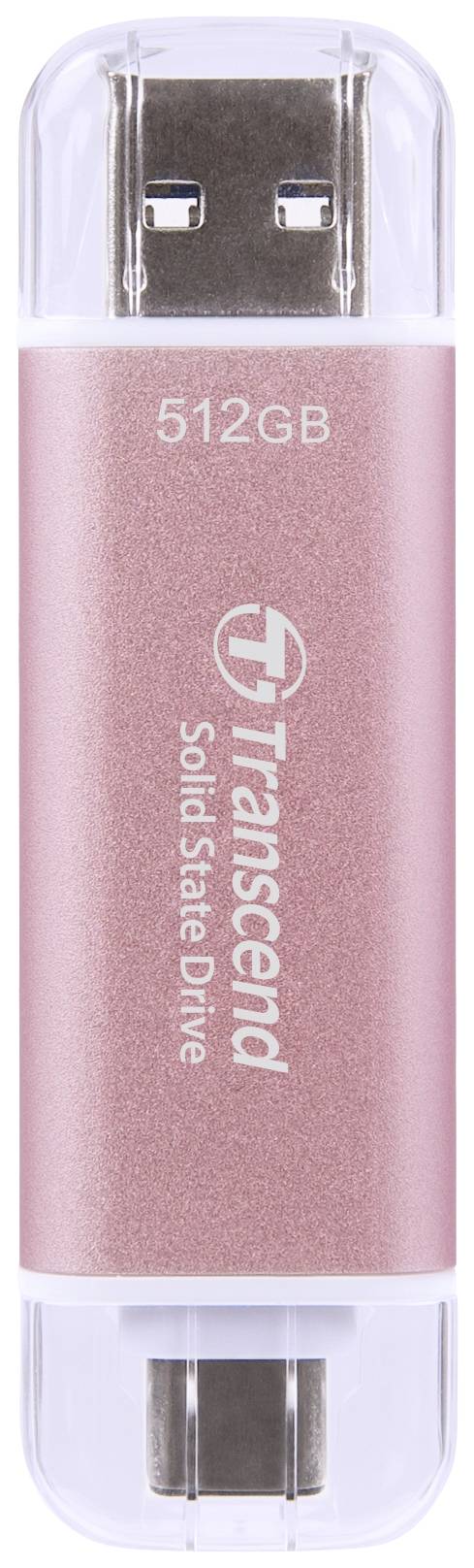 Transcend 512 GB SSD-Flash-Stick USB-C® 10Gbps TS512GESD310P