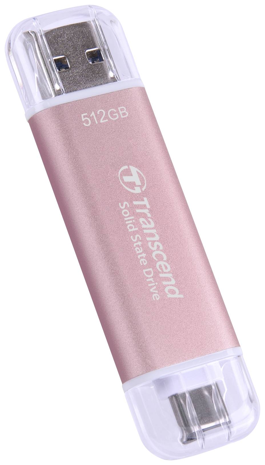 Transcend 512 GB SSD-Flash-Stick USB-C® 10Gbps TS512GESD310P