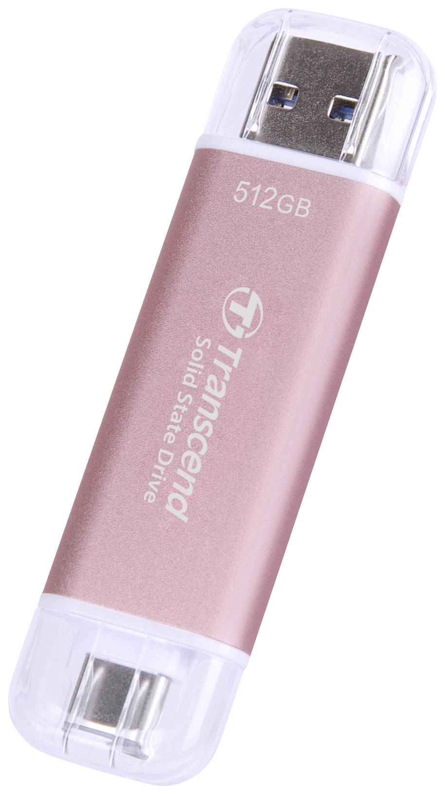 Transcend 512 GB SSD-Flash-Stick USB-C® 10Gbps TS512GESD310P