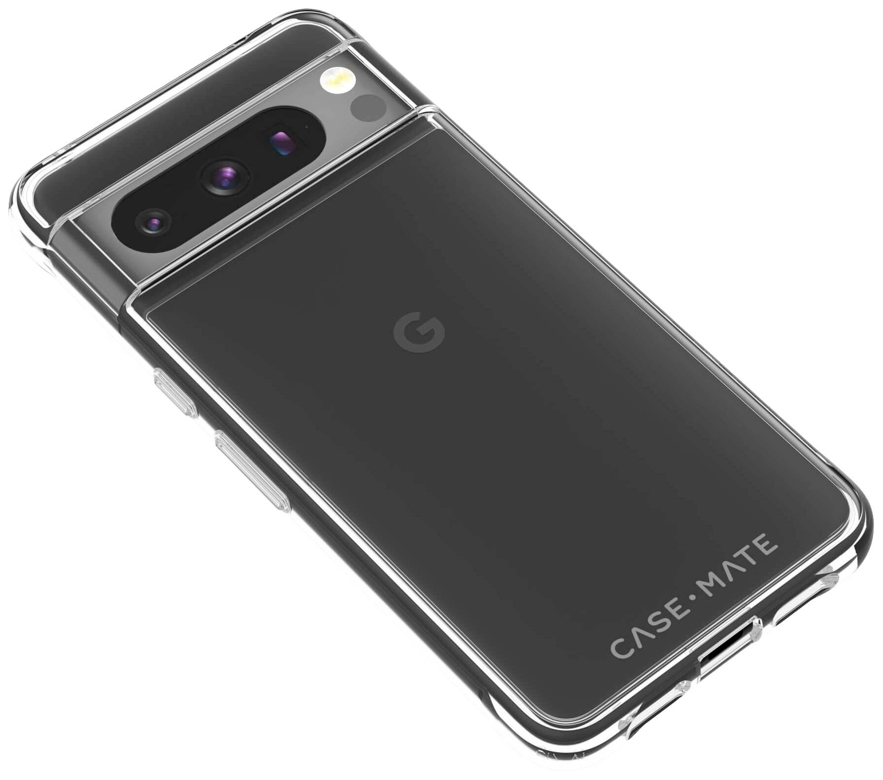 Case-Mate Tough Clear Case Backcover Google Pixel 8 Pro Transparent Stoßfest CM052726