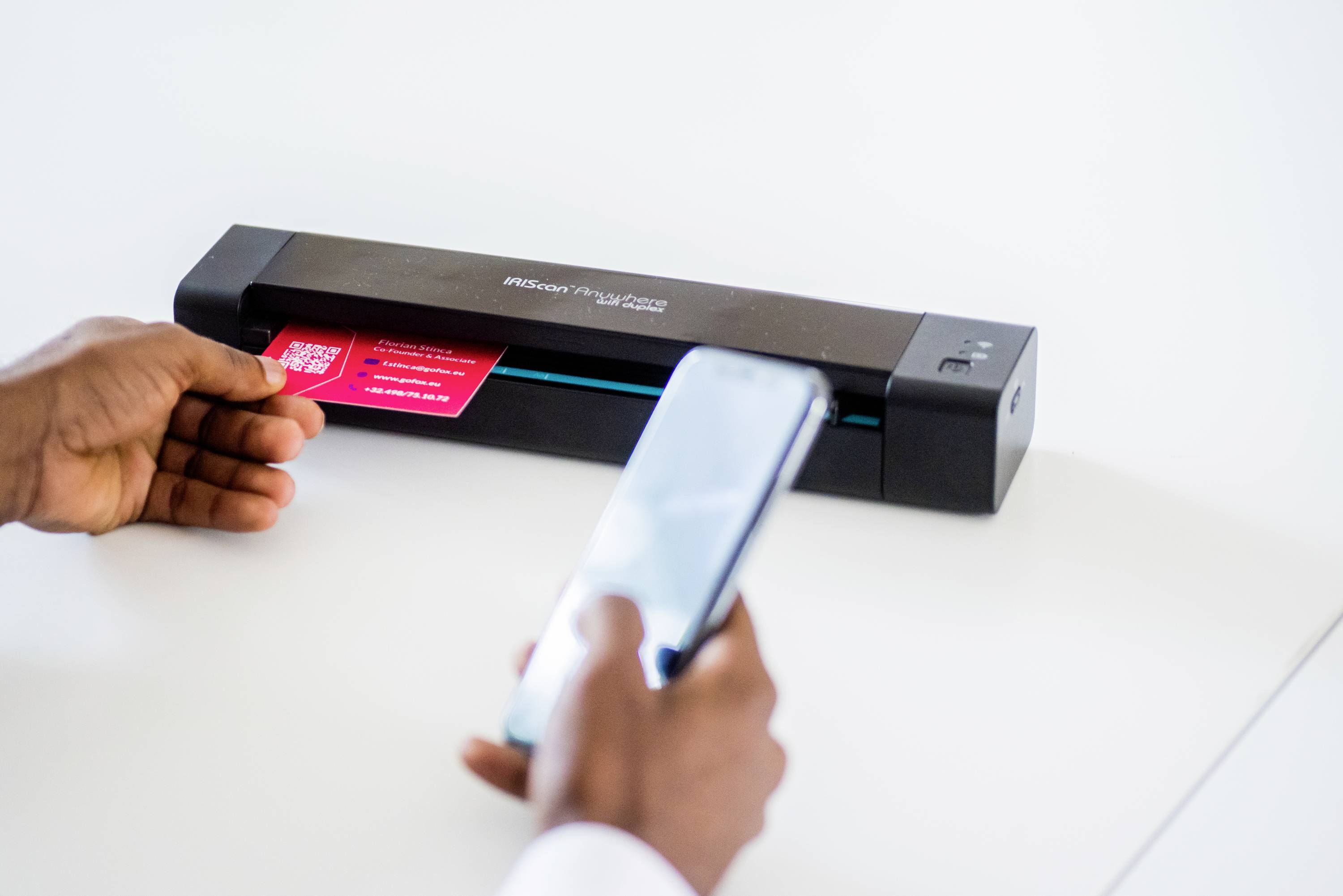 IRIS by Canon IRIScan Anywhere 6 WIFI Duplex15PPM Mobiler Duplex-Dokumentenscanner A4 600 x 1200 dpi 15 Seiten/min WLAN, USB-C®