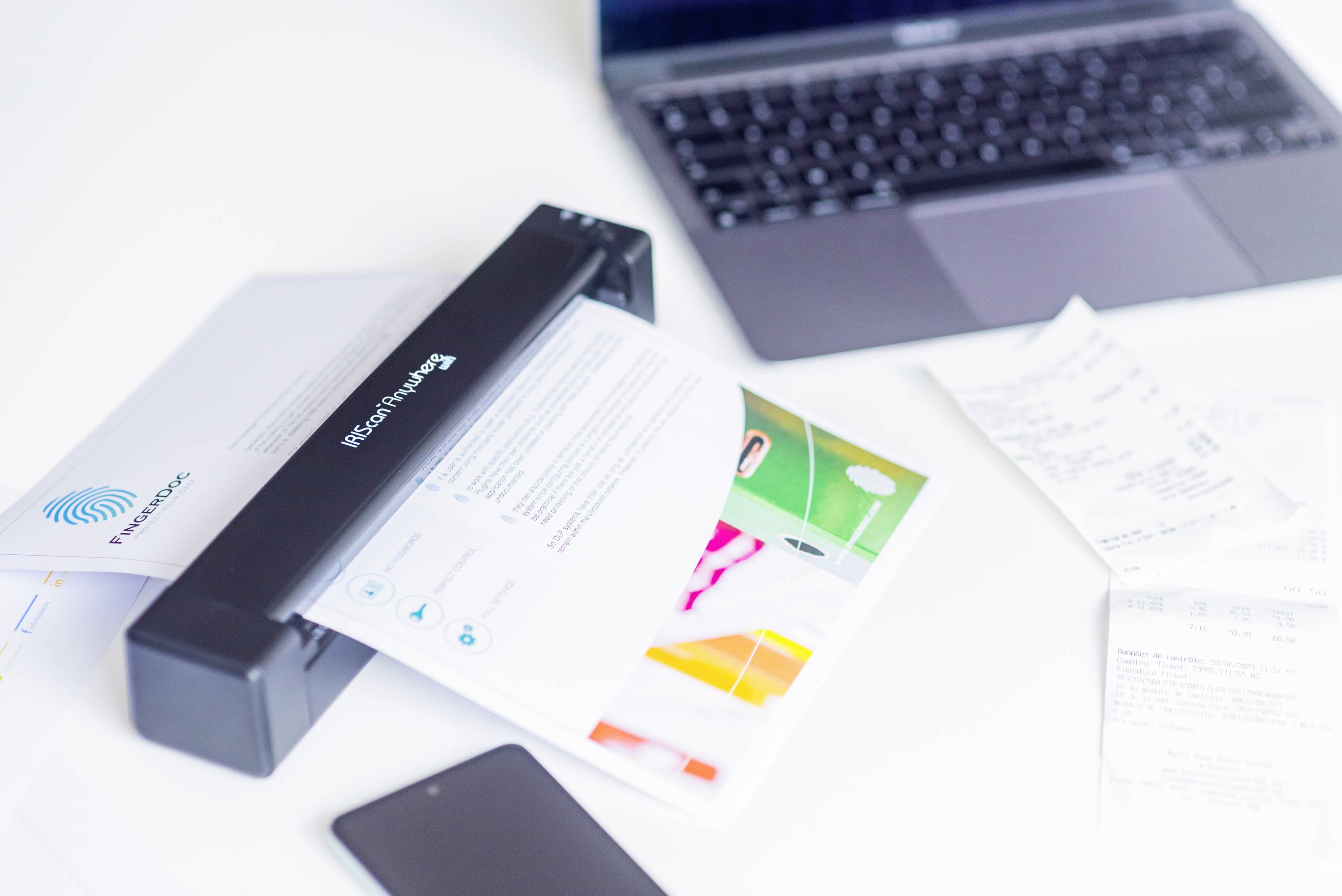 IRIS by Canon IRIScan Anywhere 6 WIFI Simplex 15PPM Mobiler Dokumentenscanner A4 600 x 1200 dpi 15 Seiten/min WLAN, USB-C®