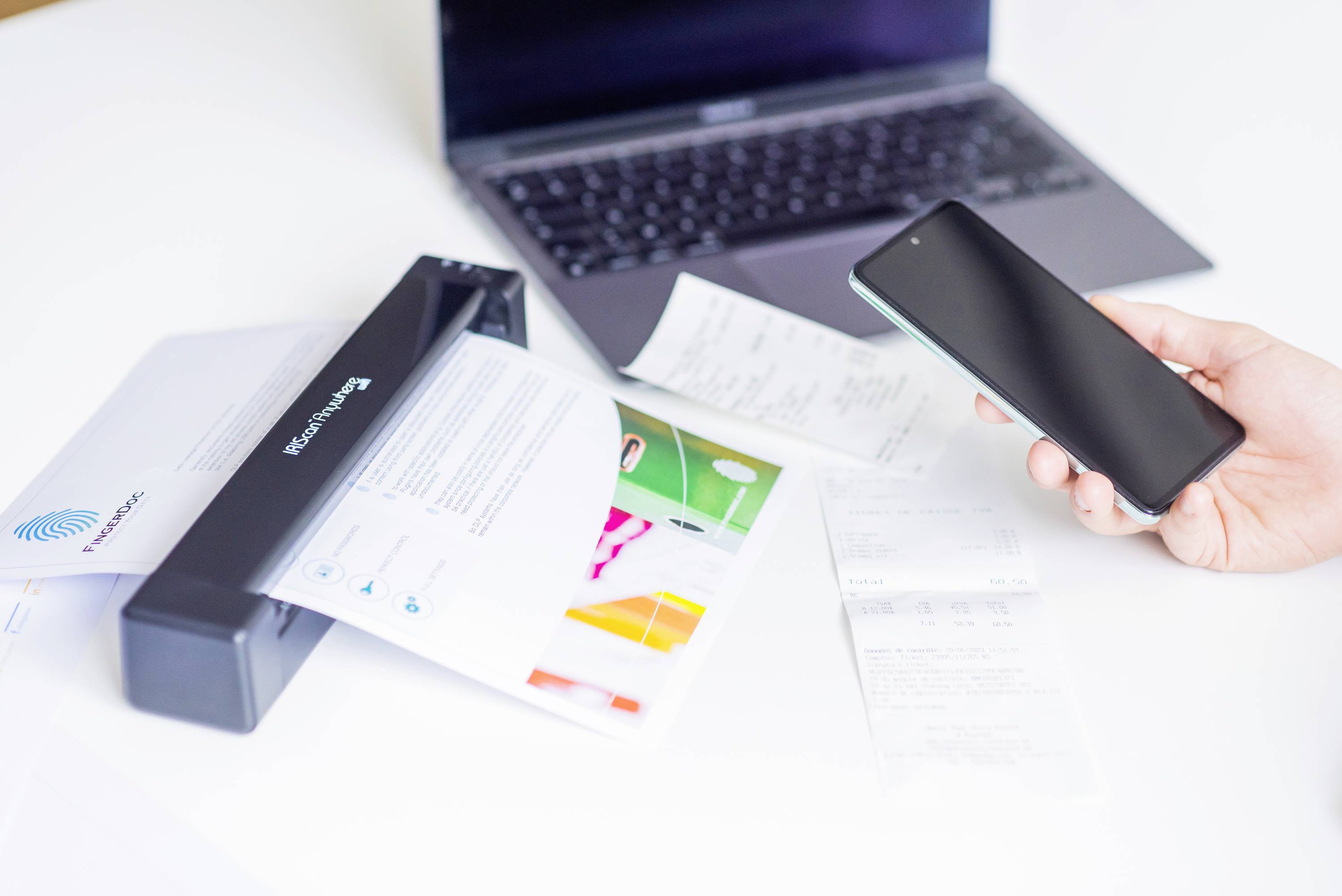 IRIS by Canon IRIScan Anywhere 6 WIFI Simplex 15PPM Mobiler Dokumentenscanner A4 600 x 1200 dpi 15 Seiten/min WLAN, USB-C®