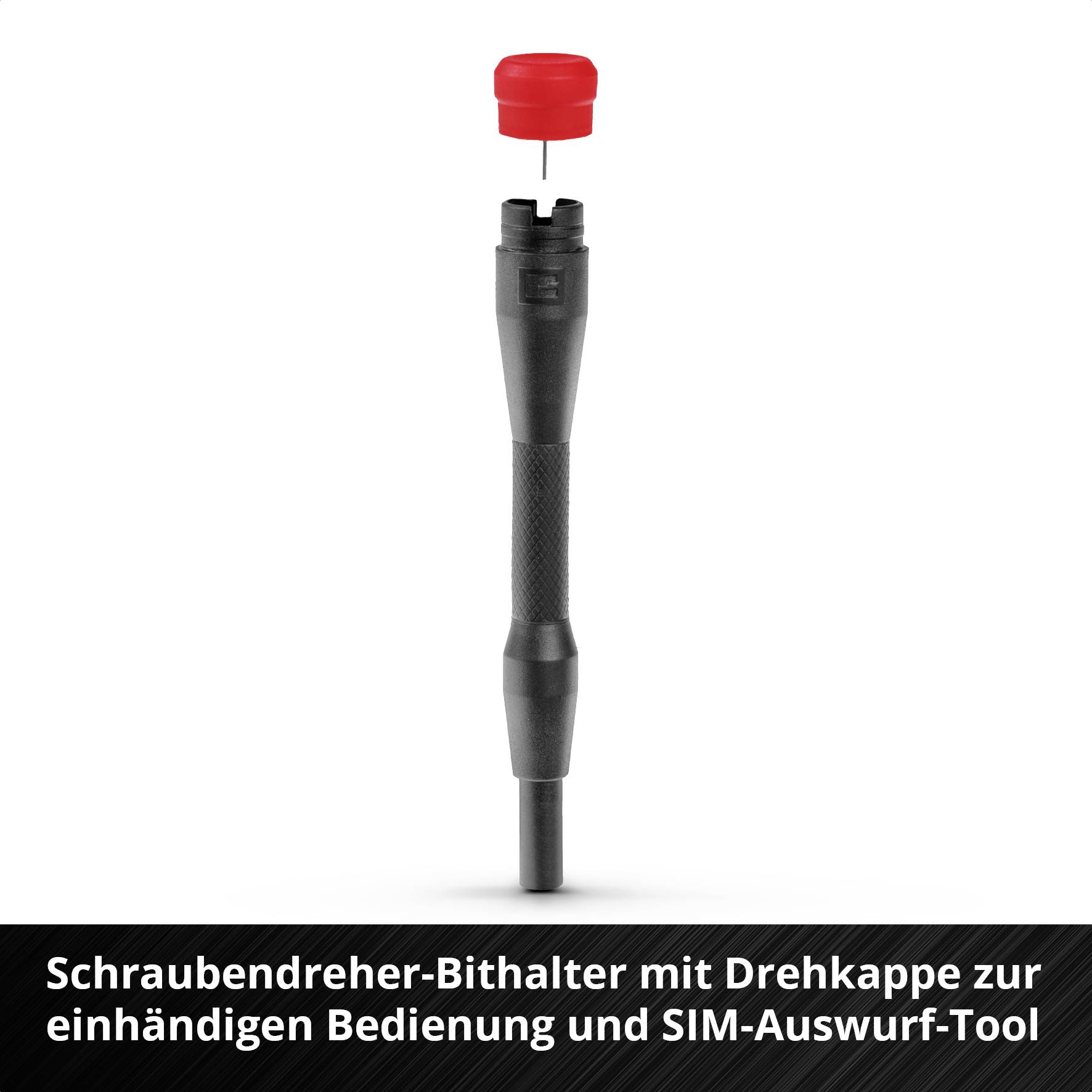 Einhell 115010 Bit-Set 33teilig Gamebit, T-Profil, Tri-Point, Schlitz, Triangle, Kreuzschlitz Phillips, Pentalobe inkl. Bithalter-Schraubendreher