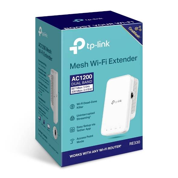 TP-LINK WiFi 5 Multiroom Kit RE335(DE) RE335(DE) 867MBit/s Mesh-fähig