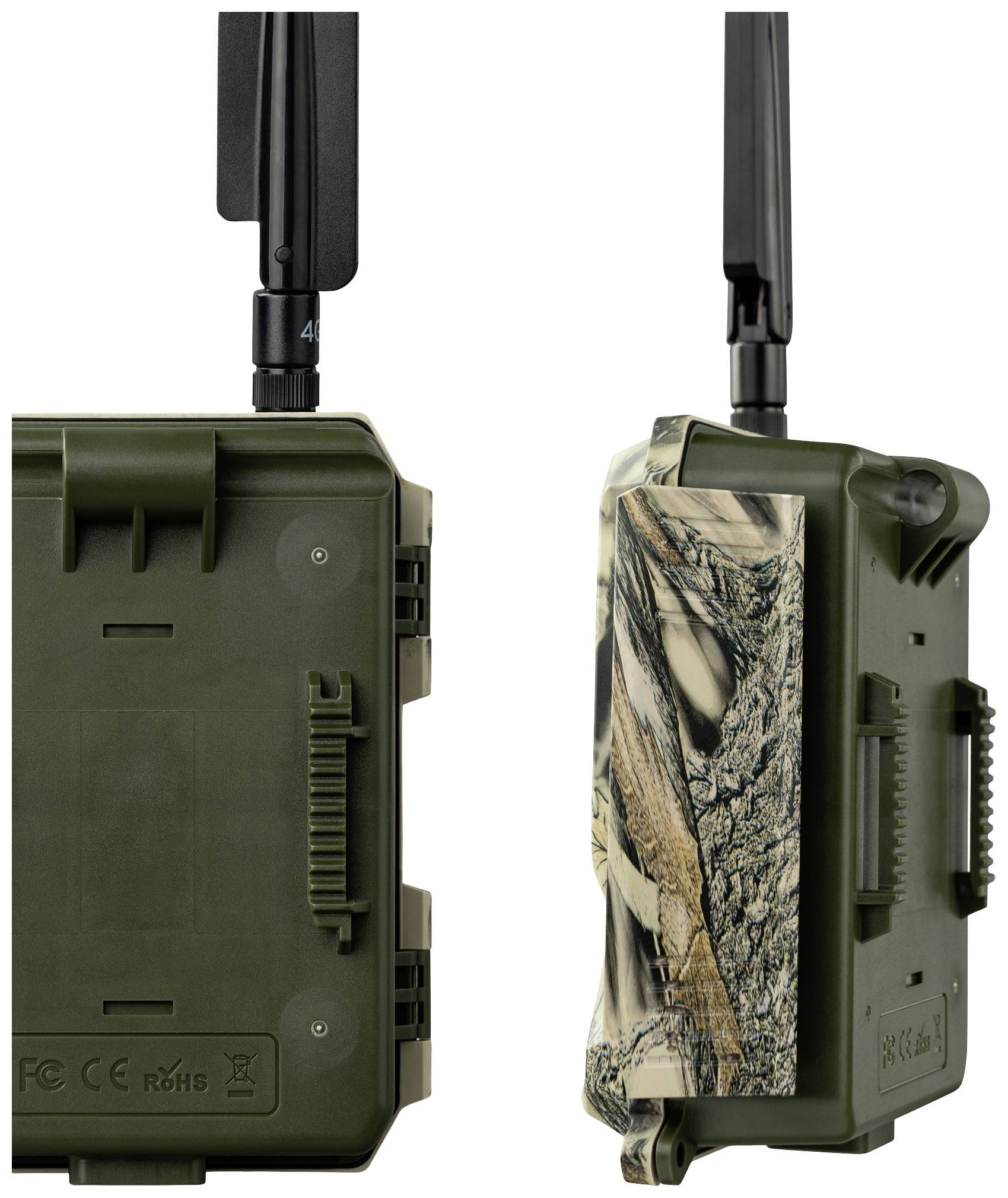 DÖRR SnapShot Cloud Pro 4G WA Wildkamera 24 Megapixel 4G Bildübertragung, Black LEDs, Tonaufzeichnung, Zeitrafferfunktion Camouflage, Olivgrün