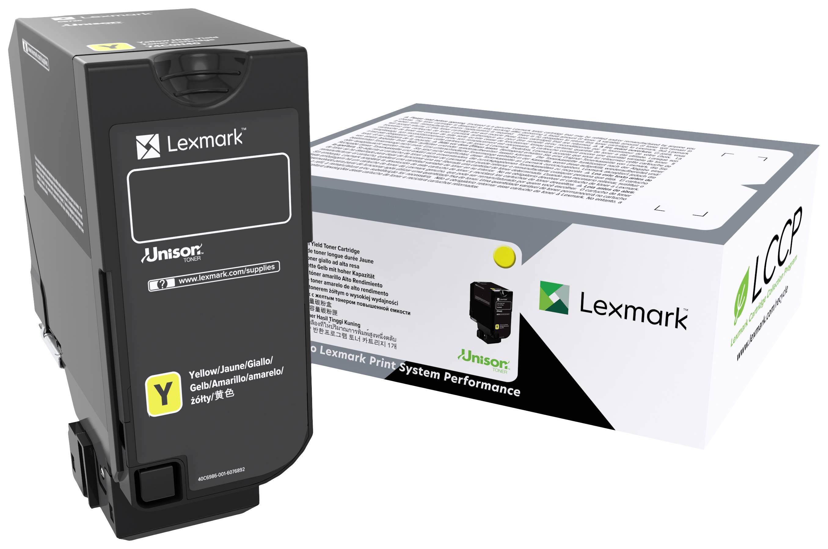 Lexmark Toner CX735 Original Gelb 16200 Seiten 81C0X40
