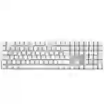 CHERRY KC 200 MX Kabelgebunden Tastatur Deutsch, QWERTZ Weiß, Silber CHERRY KC 200 MX Kabelgebunden Tastatur Deutsch, QWERTZ Weiß, Silber