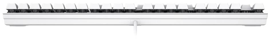 CHERRY KC 200 MX Kabelgebunden Tastatur Deutsch, QWERTZ Weiß, Silber