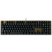 CHERRY KC 200 MX Kabelgebunden Tastatur Deutsch, QWERTZ, Windows® Schwarz, Bronze