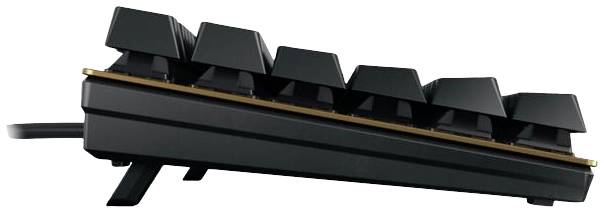 CHERRY KC 200 MX Kabelgebunden Tastatur Deutsch, QWERTZ Schwarz, Bronze