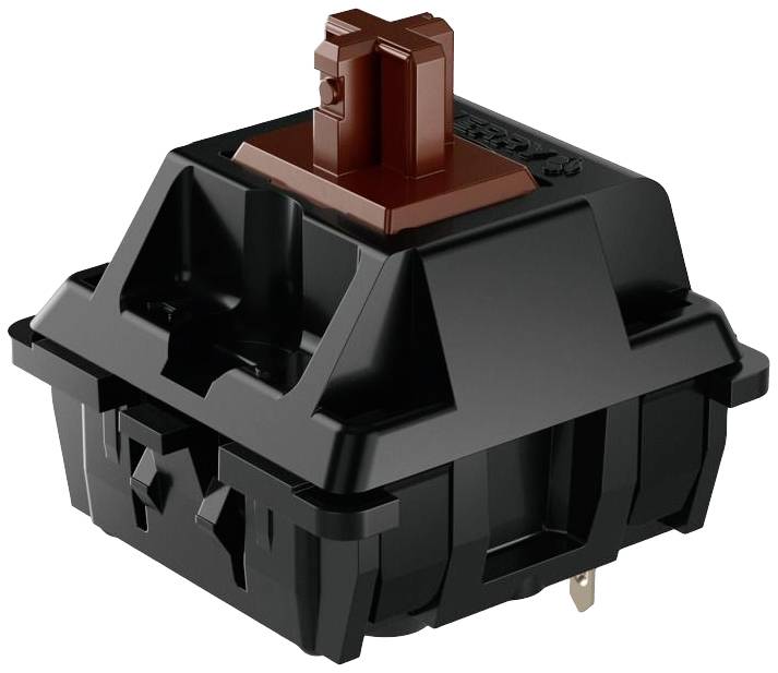 CHERRY KC 200 MX Kabelgebunden Tastatur Deutsch, QWERTZ Schwarz, Bronze