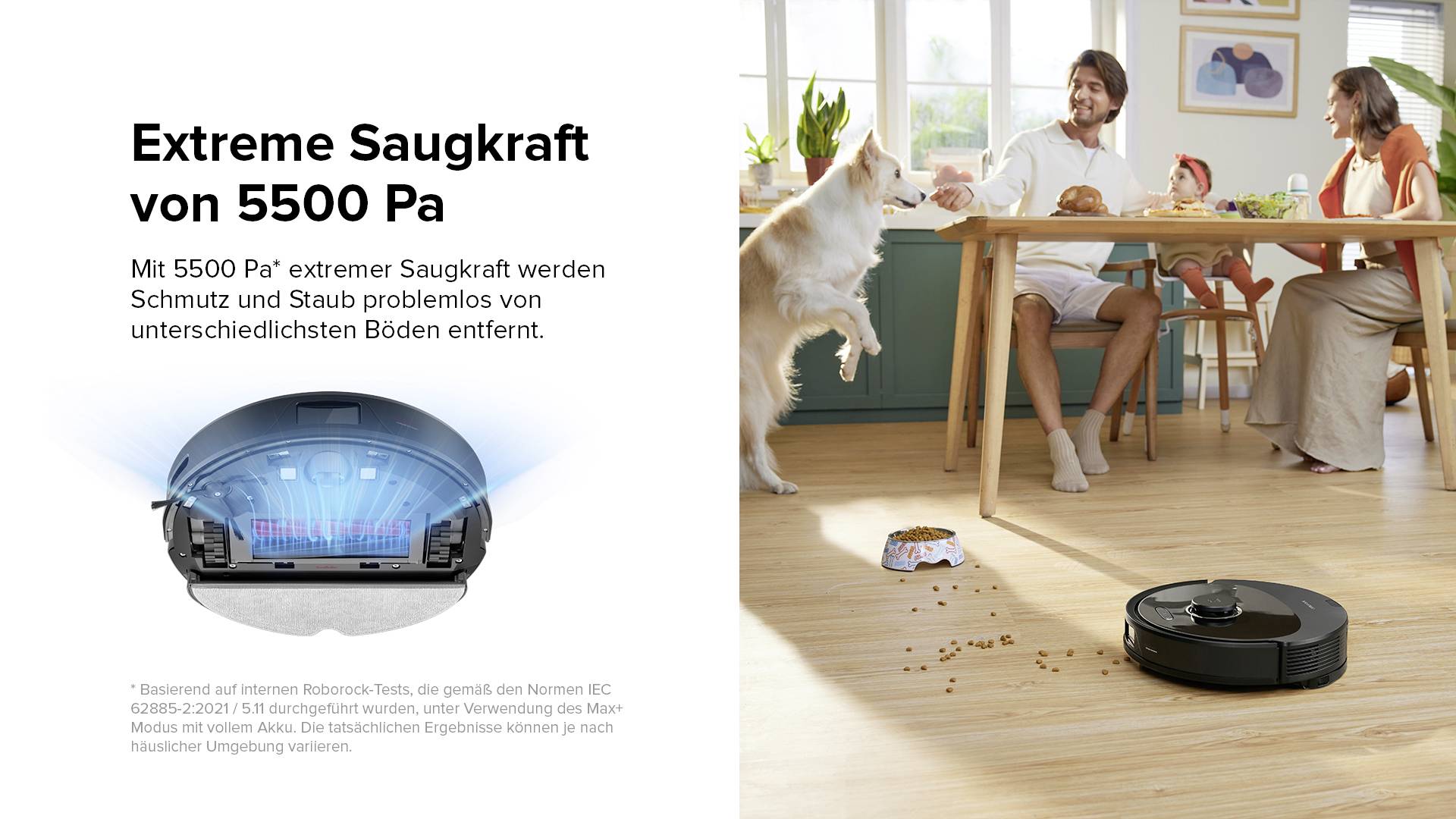 Roborock Q8 Max Special Saug-und Wischroboter Schwarz