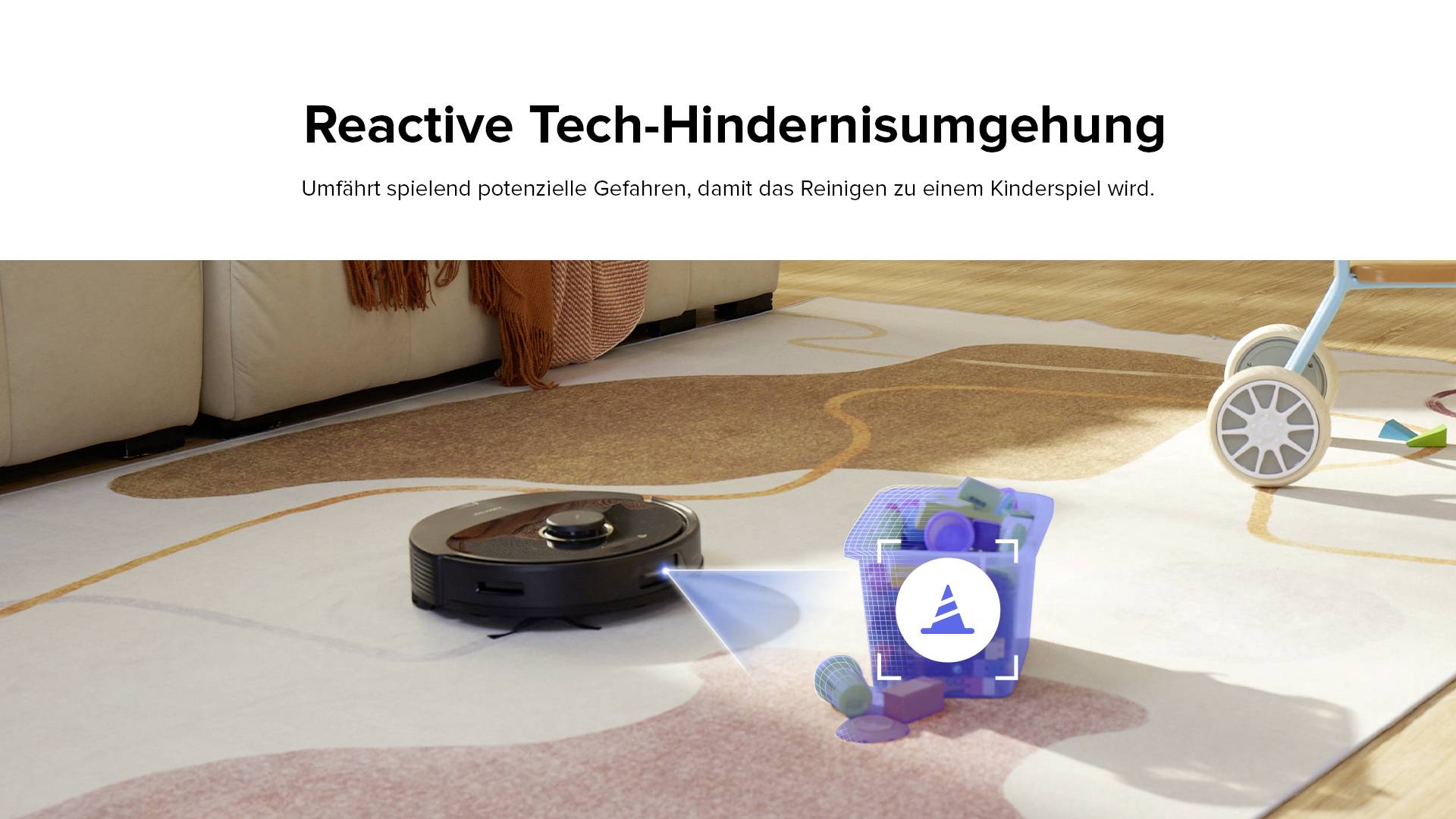 Roborock Q8 Max Special Saug-und Wischroboter Schwarz