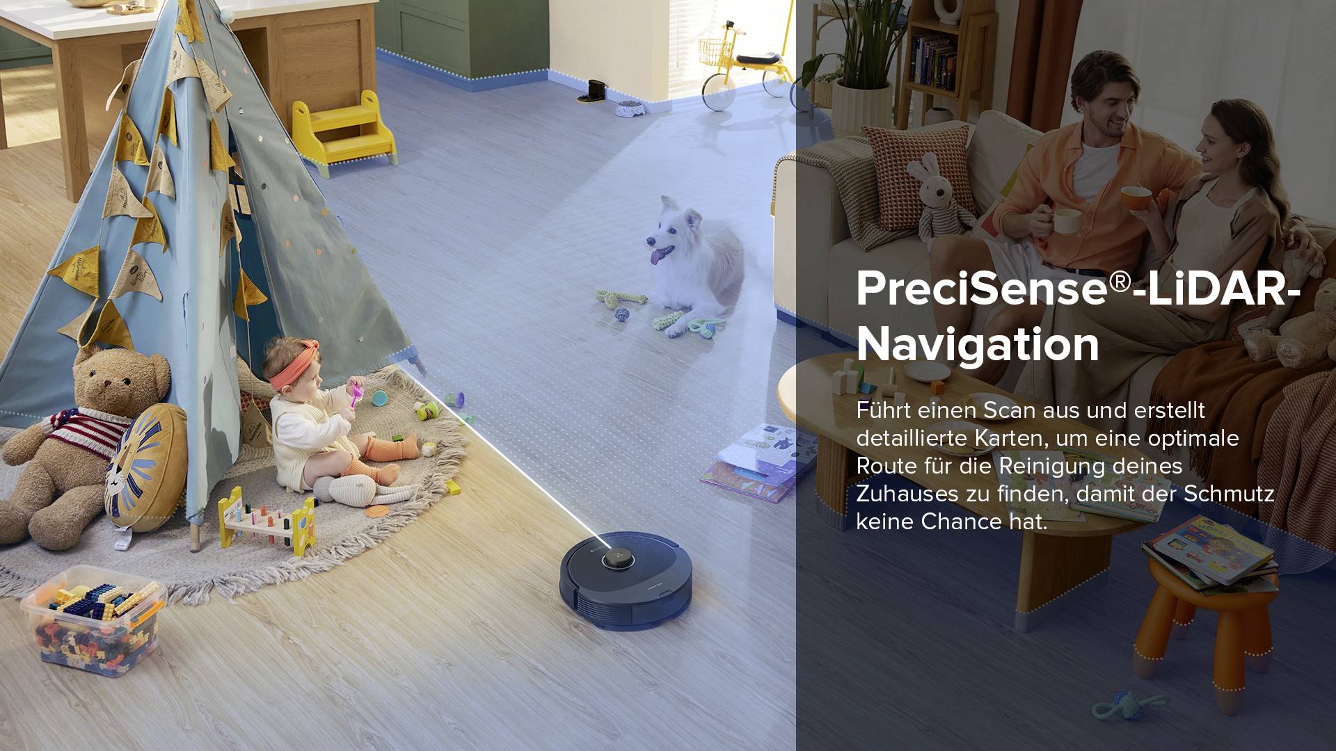 Roborock Q8 Max Special Saug-und Wischroboter Schwarz