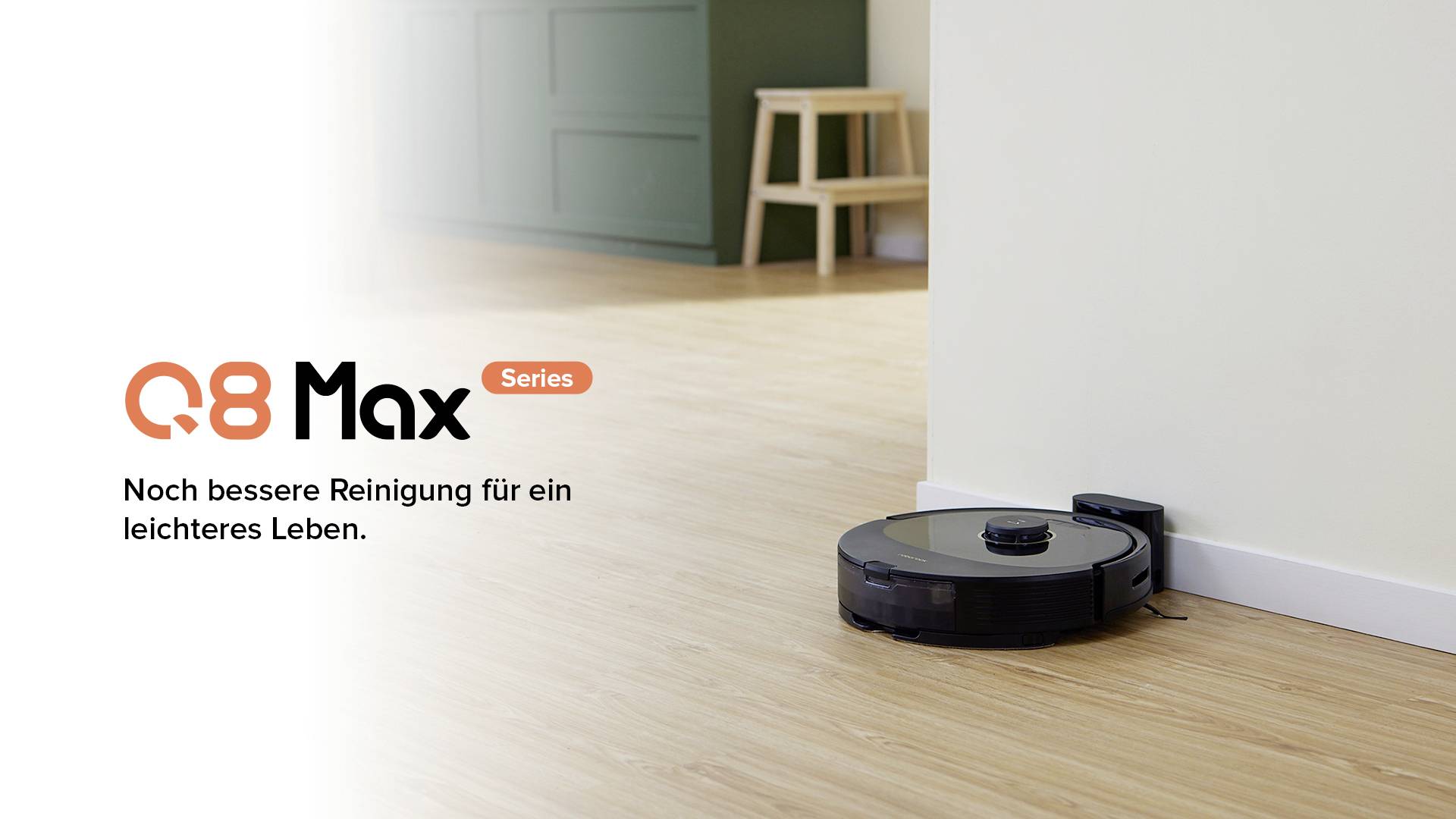 Roborock Q8 Max Special Saug-und Wischroboter Schwarz