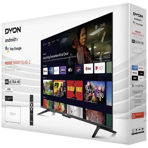 Dyon Movie Smart 55 AD-2 LED-TV 139cm 55 Zoll EEK F (A - G) CI+, DVB-C ...