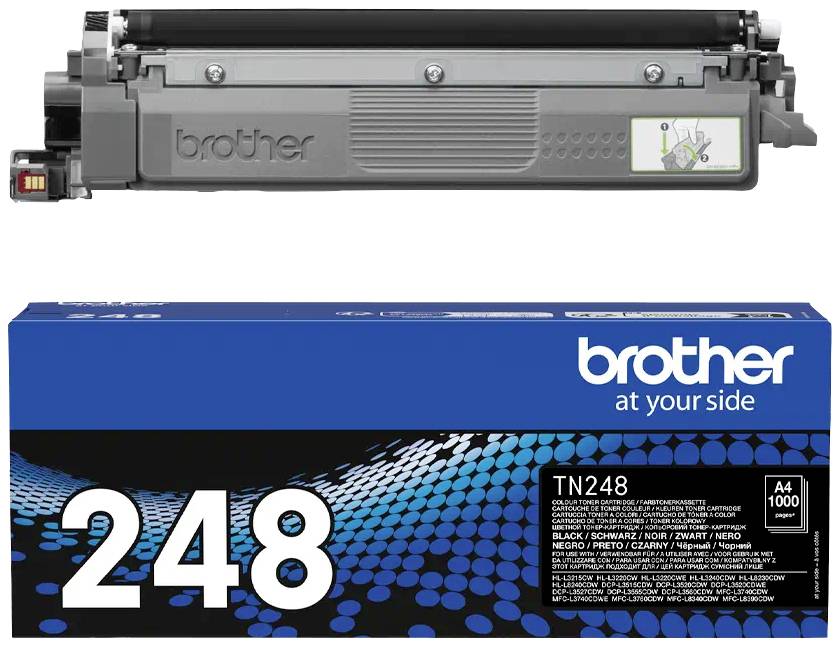 TN-248BK Black 1000 Pages Toner