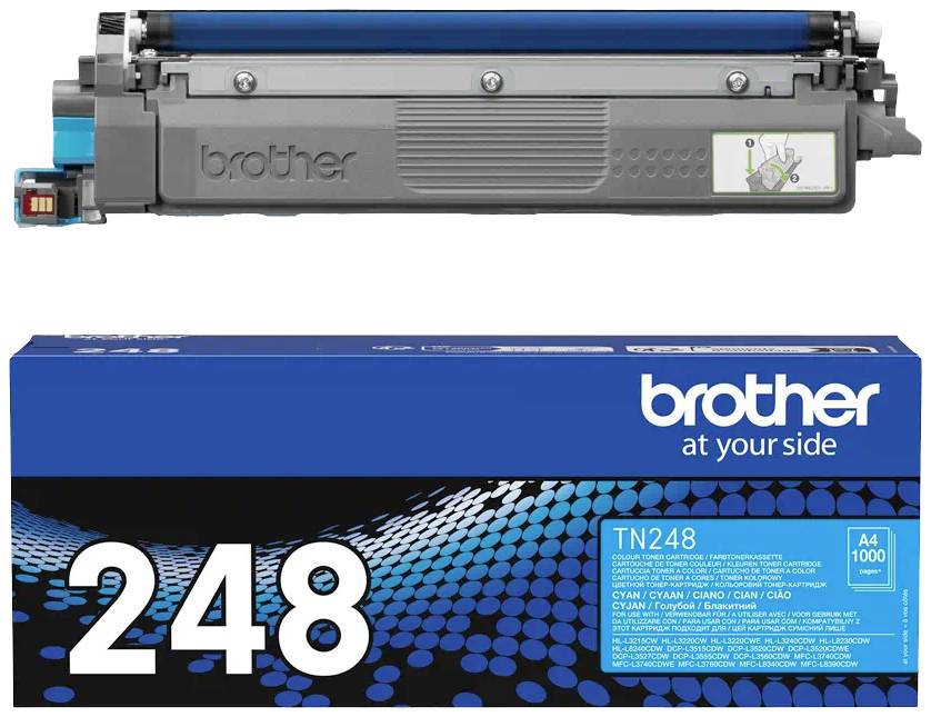 Brother Toner TN-248C Original Cyan 1000 Seiten TN248C