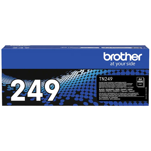 Brother Toner TN-249BK Original Schwarz 4500 Seiten TN249BK