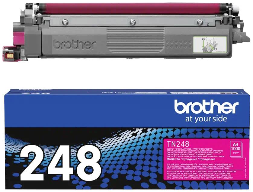 Brother Toner TN-248M Original Magenta 1000 Seiten TN248M