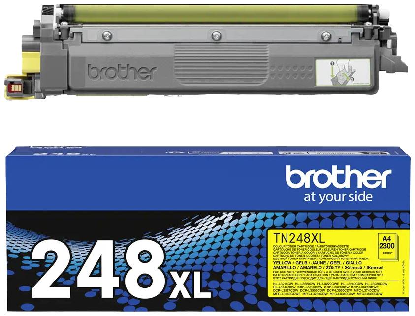 Brother Toner TN-248XLY Original Gelb 2300 Seiten TN248XLY