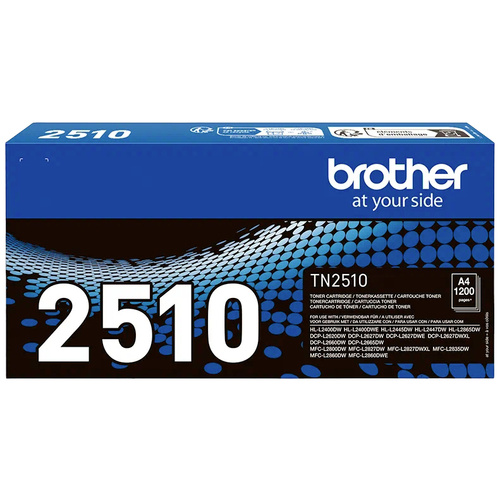 Brother Toner TN-2510 Original Schwarz 1200 Seiten TN2510