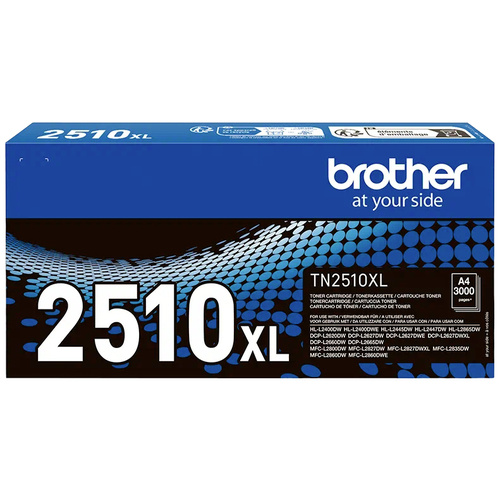 Brother Toner TN-2510XL Original Schwarz 3000 Seiten TN2510XL