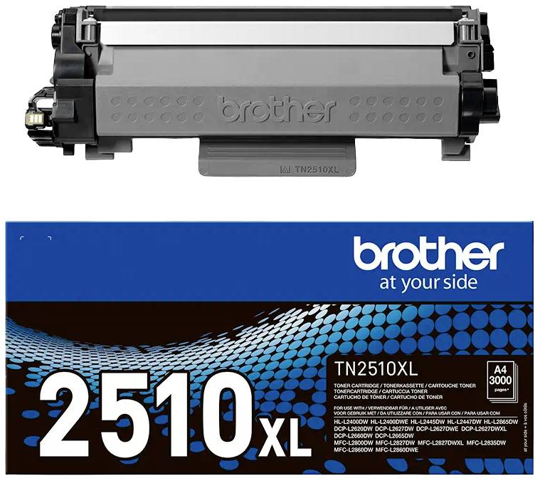 Brother Toner TN-2510XL Original Schwarz 3000 Seiten TN2510XL