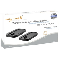 My Wall HS28L Lautsprecher-Wandhalterung Schwarz 2 St. My Wall HS28L Lautsprecher-Wandhalterung Schwarz 2 St.