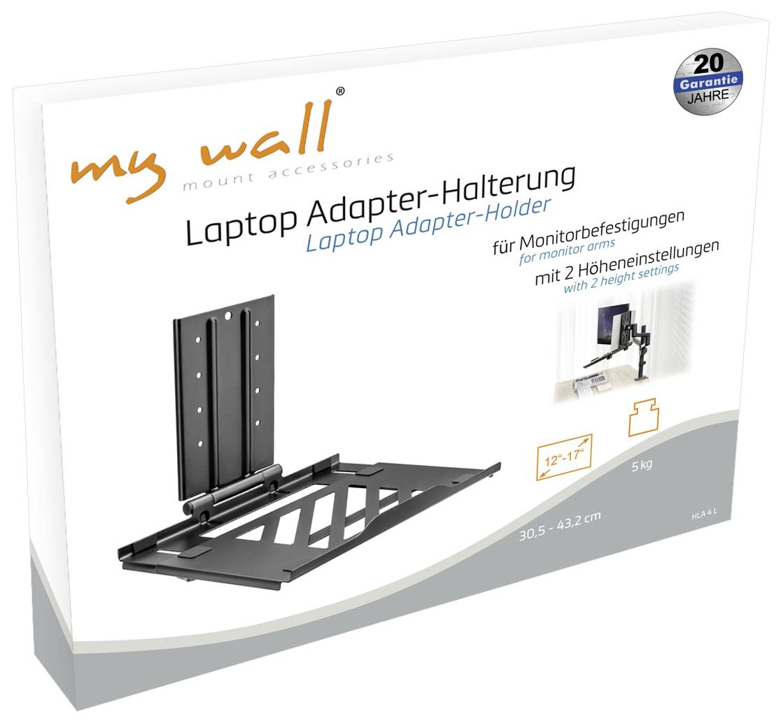 My Wall HLA4L Notebook-Ständer neigbar, höhenverstellbar