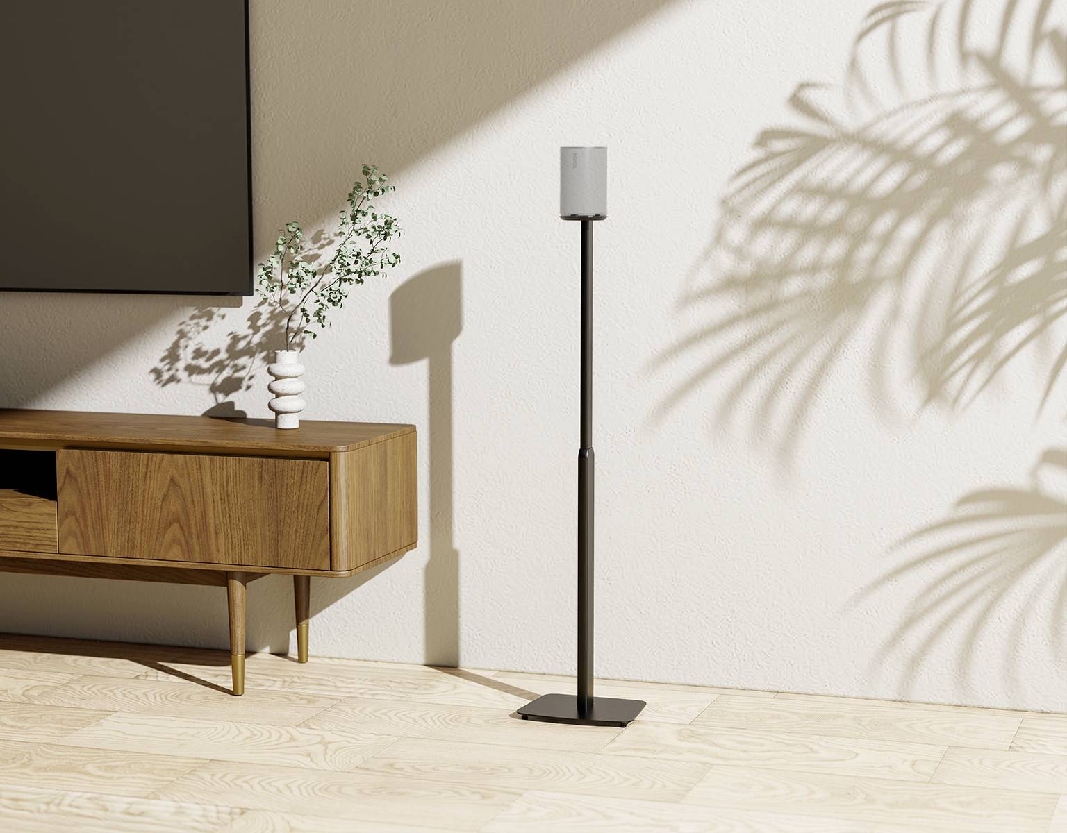 My Wall HS43L Lautsprecher-Ständer Höhenverstellbar Schwarz 2 St.