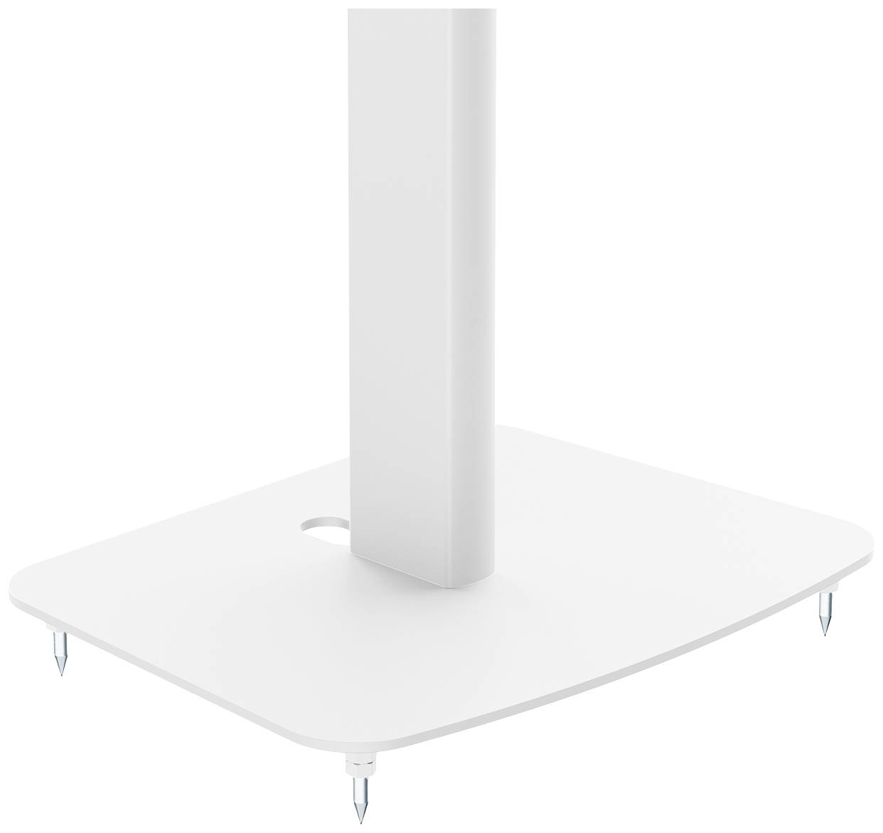 My Wall HS45WL Lautsprecher-Ständer Stand Weiß 2St.