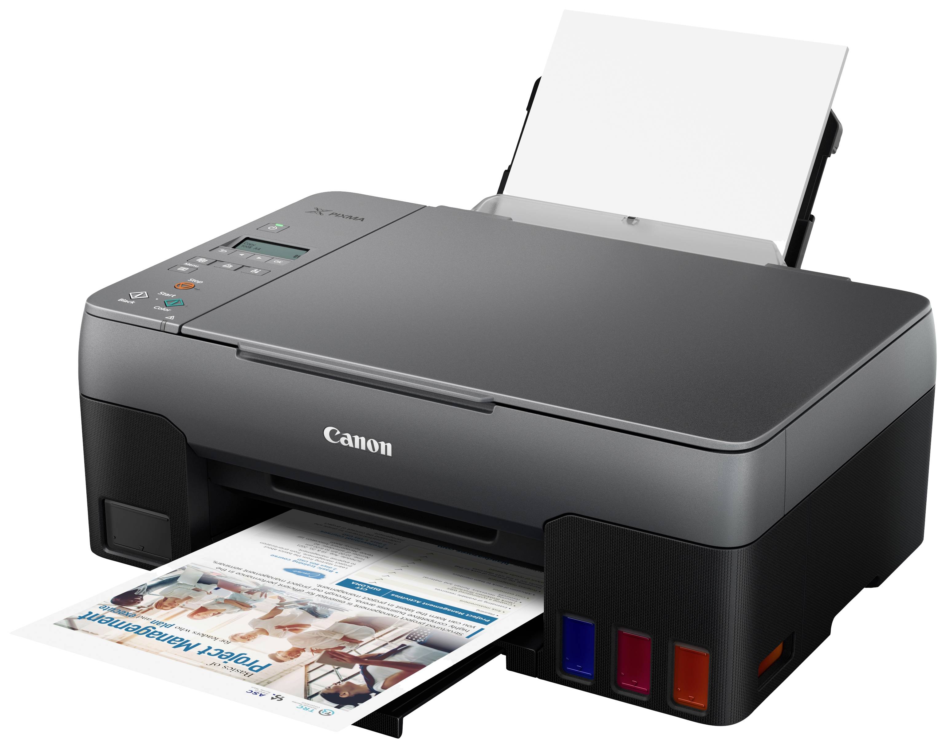 Canon Pixma G2520 Multifunktionsdrucker Tintenstrahl Farbe A4 Drucker, Scanner, Kopierer Duplex, USB