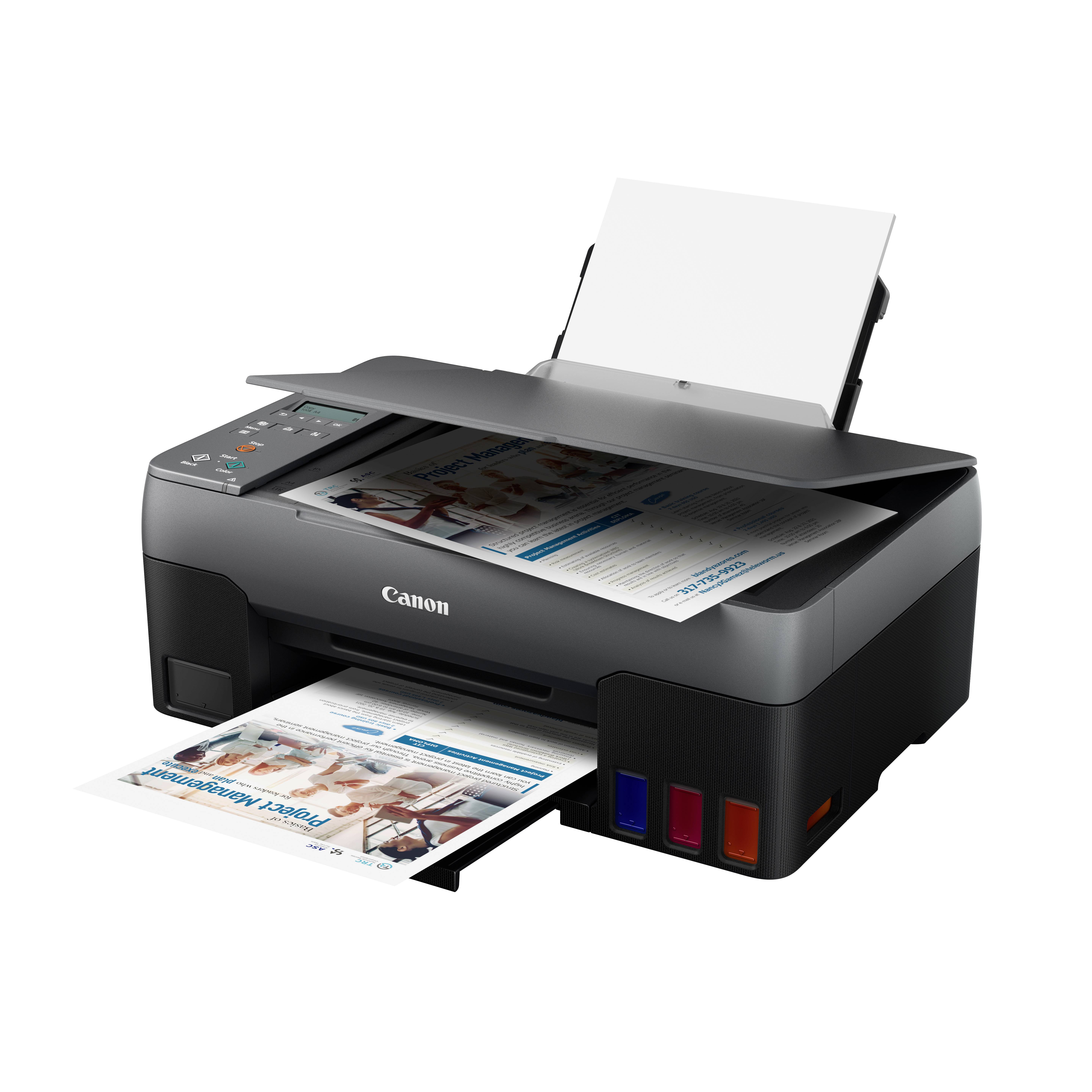 Canon Pixma G2520 Multifunktionsdrucker Tintenstrahl Farbe A4 Drucker, Scanner, Kopierer Duplex, USB