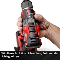 Einhell Professional Professional TP-CD 18/80 Li-i BL - Solo Power X-Change 2-Gang-Akku-Schlagbohrschrauber bürstenlos, ohne Akku Einhell Professional Professional TP-CD 18/80 Li-i BL - Solo Power X-Change 2-Gang-Akku-Schlagbohrschrauber bürstenlos, ohne Akku