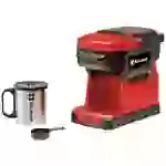 Einhell TE-CF 18 Li-Solo Power X-Change Kaffeemaschine Rot Fassungsvermögen Tassen=1 mit Filterkaffee-Funktion Einhell TE-CF 18 Li-Solo Power X-Change Kaffeemaschine Rot Fassungsvermögen Tassen=1 mit Filterkaffee-Funktion
