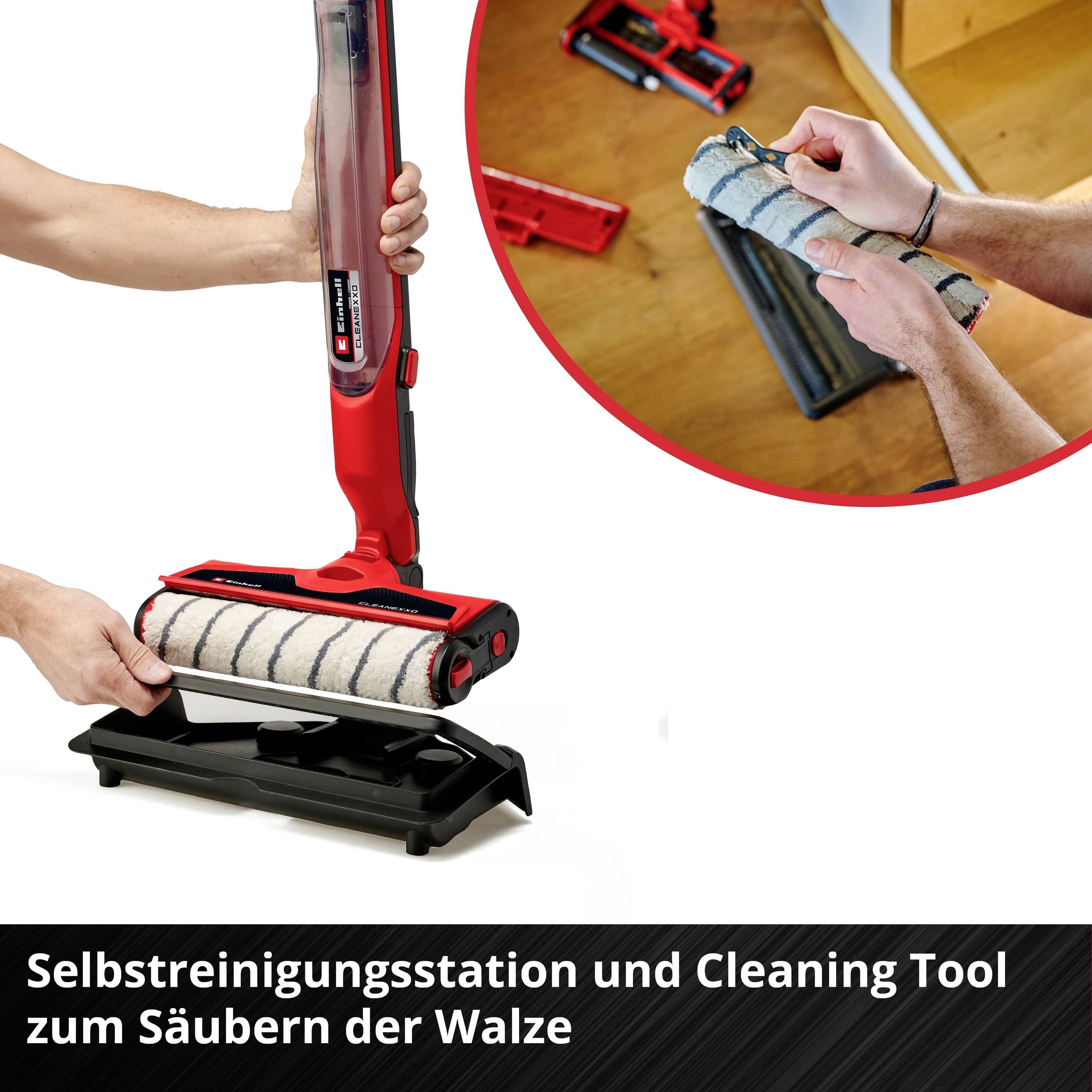 Einhell CLEANEXXO Power X-Change Hartbodenreiniger ohne Akku, ohne Ladegerät