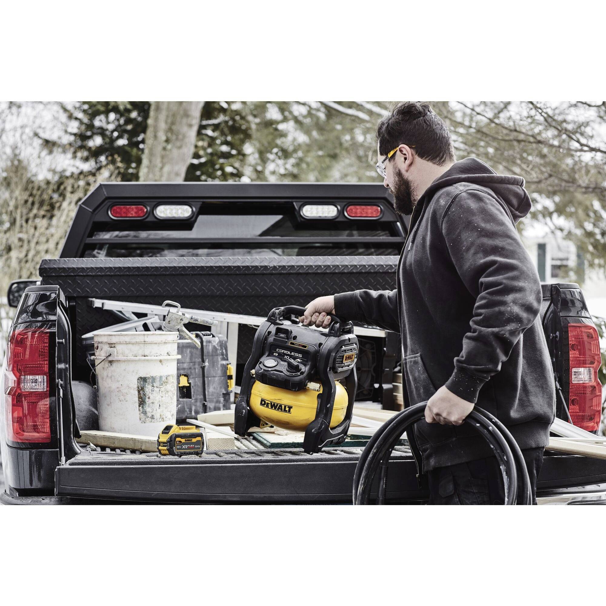 DEWALT DCC1018N-XJ Akku-Kompressor 9.6 bar Ohne Akku