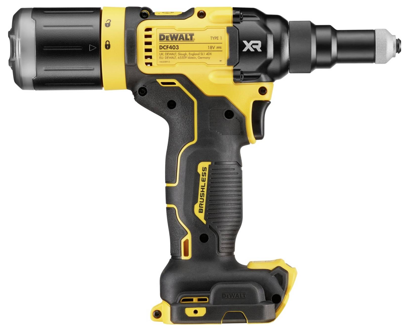 DEWALT DCF403NT-XJ Akku-Nietpistole 18 V ohne Akku