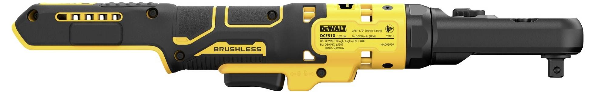 DEWALT DCF510N-XJ Akku-Umschaltknarre 381mm