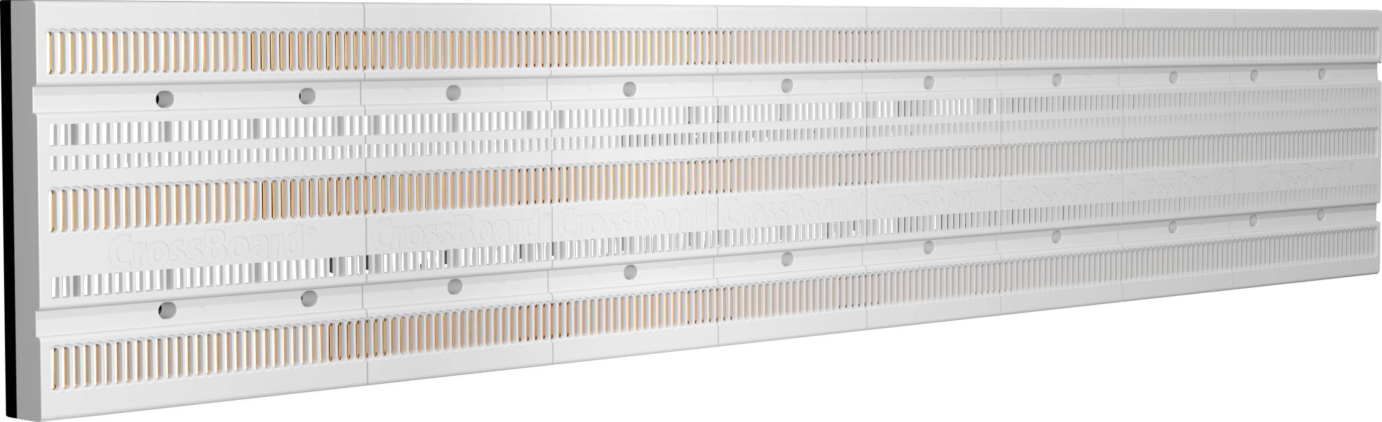'Bi-Stud' Modell mit Sichtbetonschrauben und einer Breite von 1090 mm. Vorderseite zeigt Lamellenmuster in grau und hellbraun.