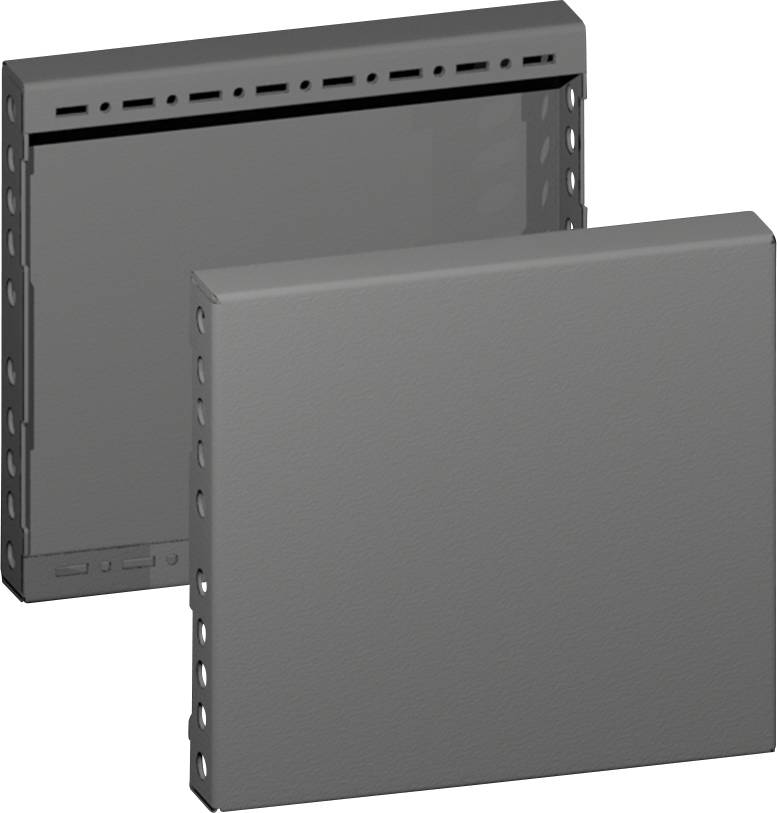 VX Sockel-Blende, seitlich, H: 200 mm, für T: 400 mm, Stahlblech Sockel Seitenset 8660041 Rittal Inhalt: 1 St.