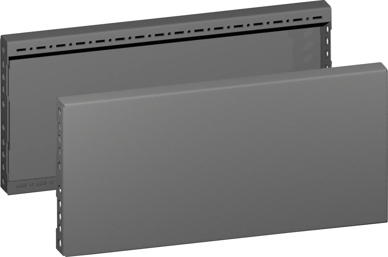 Rittal VX Sockel-Blende, seitlich, H: 200 mm, für T: 600 mm, Stahlblech Sockel Seitenset 8660043 Inhalt: 2St.