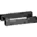 Rittal VX Sockel-Eckstück mit Sockel-Blende, vorne und hinten, H: 100 mm, für B: 600 mm, Stahlblech Sockelvorder-/rückseite