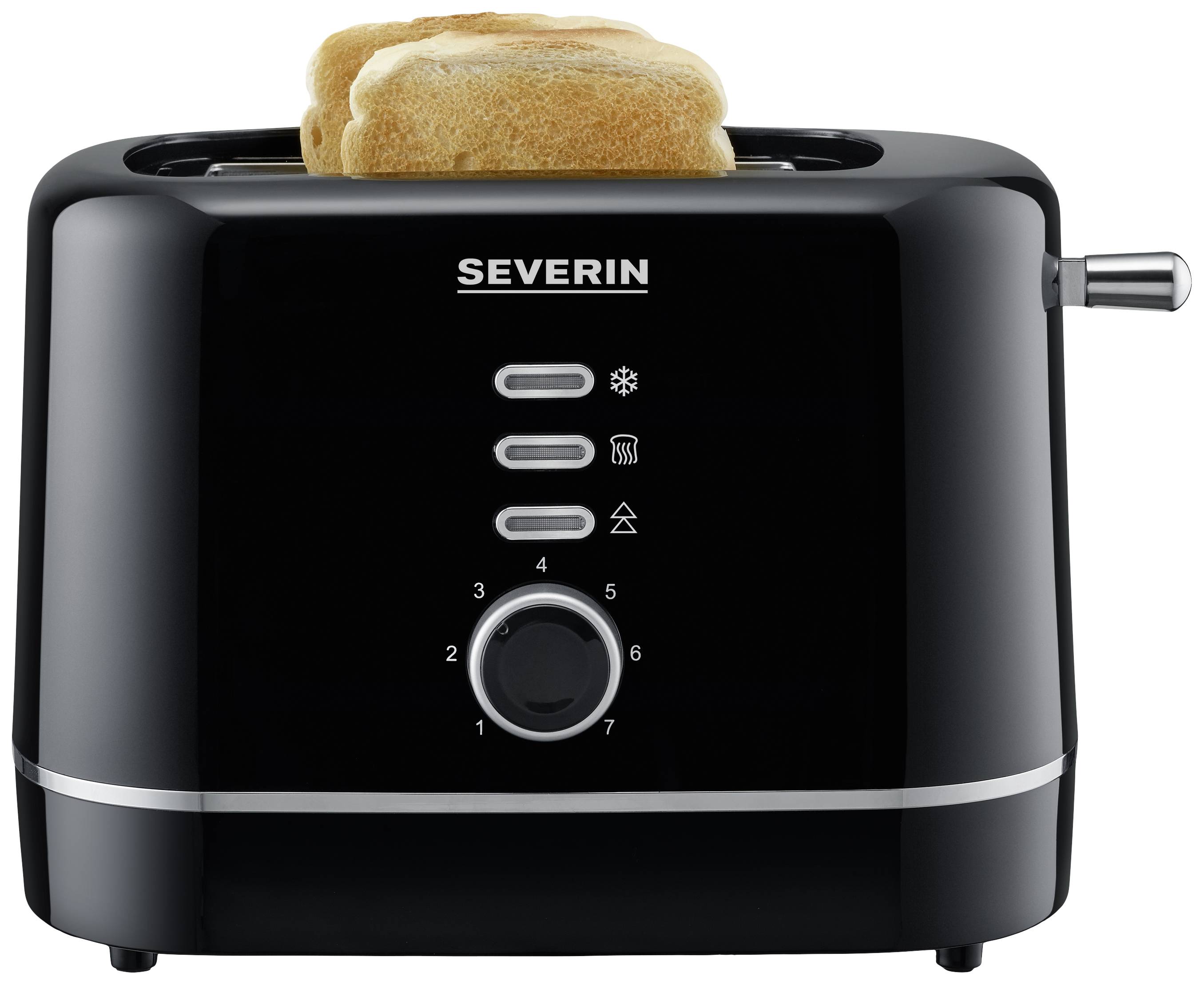 Severin AT4321 Toaster Kontrollleuchte Schwarz